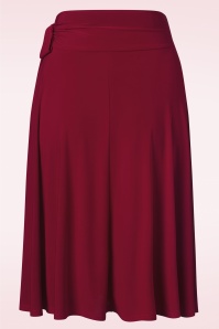 Vintage Chic for Topvintage - Ally Swing Skirt in Red 2