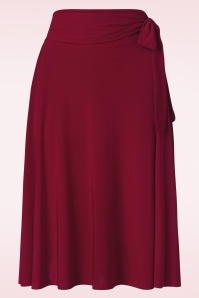 Vintage Chic for Topvintage - Ally swing rok in rood