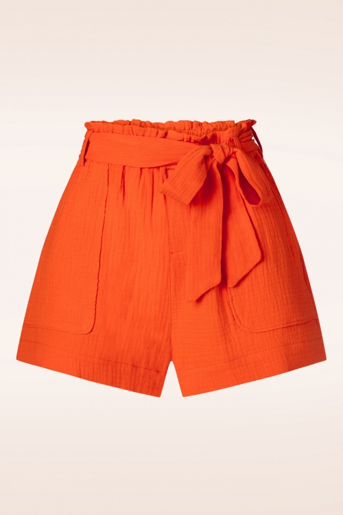 Smashed Lemon - Tetra Shorts in Orange 2