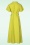 20to - Riffle Sleeve Maxi Kleid in Lime 3