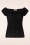 Topvintage Boutique Collection - Dora Dots Bleistiftkleid in Marineblau