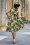 Miss Candyfloss - Poria Asparagus Seidiges Sommer Kleid in Oliv 3