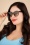 Collectif Clothing - Jennifer Oversized Sonnenbrille in Braun