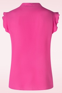 20to - Bow Tie Blouse in Fuchsia 3