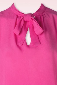 20to - Bow Tie Blouse in Fuchsia 2