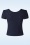 Vintage Chic for Topvintage - Pernilla Top in Navy 2