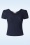 Vintage Chic for Topvintage - Pernilla Top in Navy