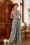 Lady V by Lady Vintage - Hepburn – Schmetterlings-Blumen-Swing-Kleid in Elfenbein