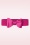 Banned Retro - Bella Bow Belt in Pink