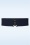 Banned Retro - Lauren Retro Stretch Belt en Bleu Marine