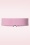 Banned Retro - Lauren Vintage Stretch Belt in Light Pink 2