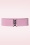 Banned Retro - Lauren Vintage Stretch Belt en Rose Pastel