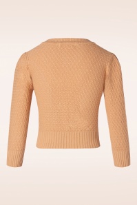Mak Sweater - Jennie vest in bruin 2