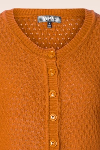 Mak Sweater - Jennie vest in licht oranje 3