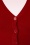 Mak Sweater - Shela Cropped Cardigan Années 50 en Rouge Vif 3