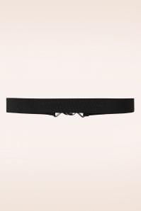 Banned Retro - Macha Stretch Belt in Black 2