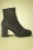 s.Oliver - Tory Block Hak Booties in Zwart Metallic