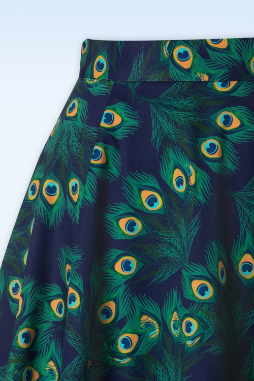 1pcs/lot Summer New Women Peacock Feather Print Skirt Bohemian Elastic  Waist Long Full Chiffon Skirt free - AliExpress