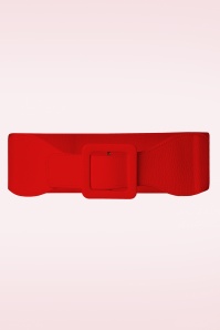 Banned Retro - 50s Ladies Day Out Square Belt in Red