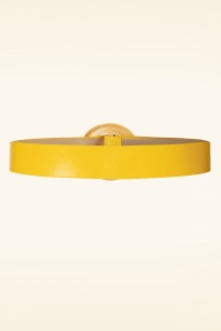 Collectif Clothing - Efia Belt in Yellow 2