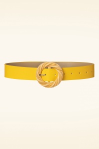 Collectif Clothing - Efia Belt in Yellow