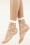 Fiorella - Daisy Socks in Powder and White