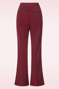 King Louie - Sally Broadway broek in cabernet rood 4