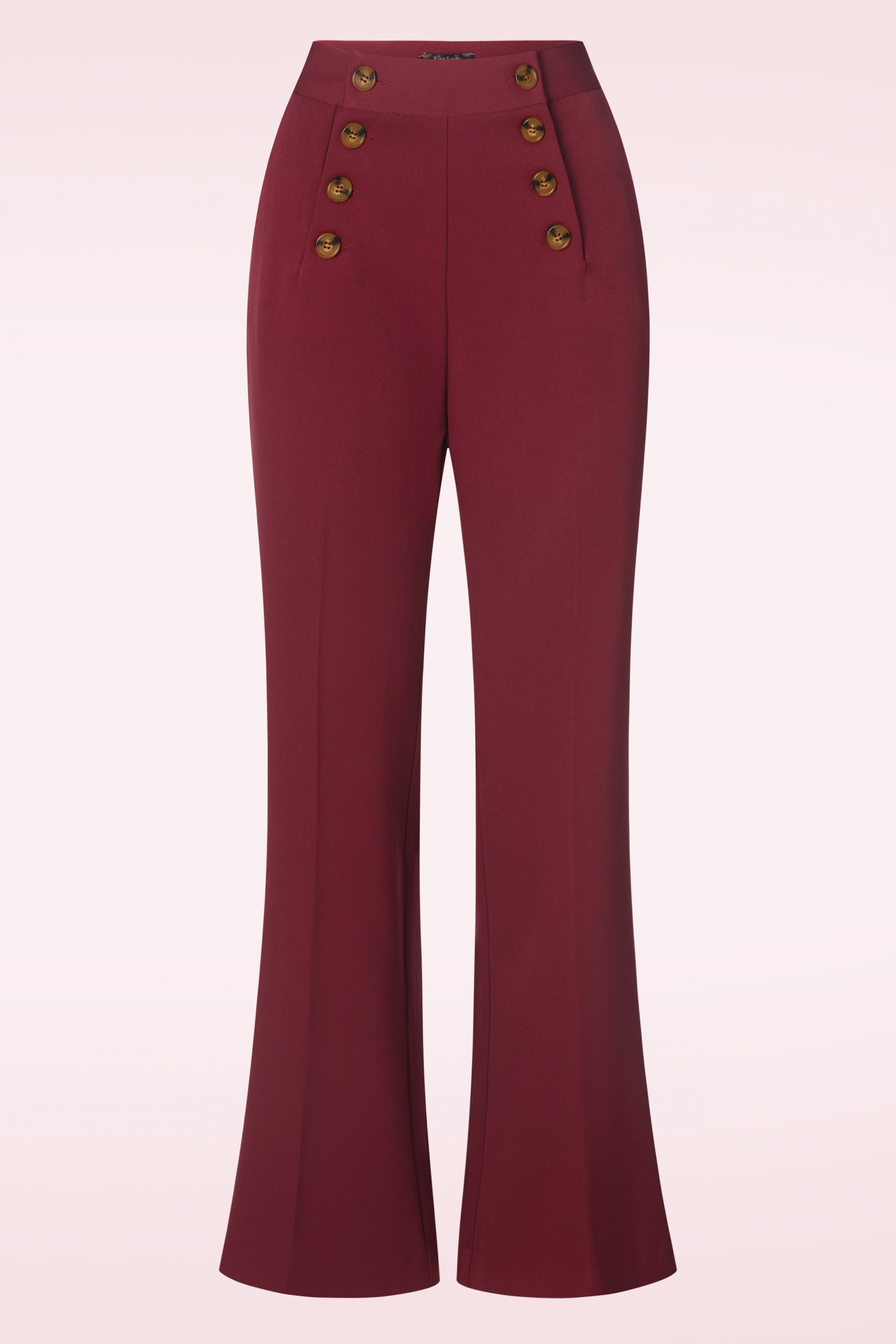 King Louie - Sally Broadway broek in cabernet rood