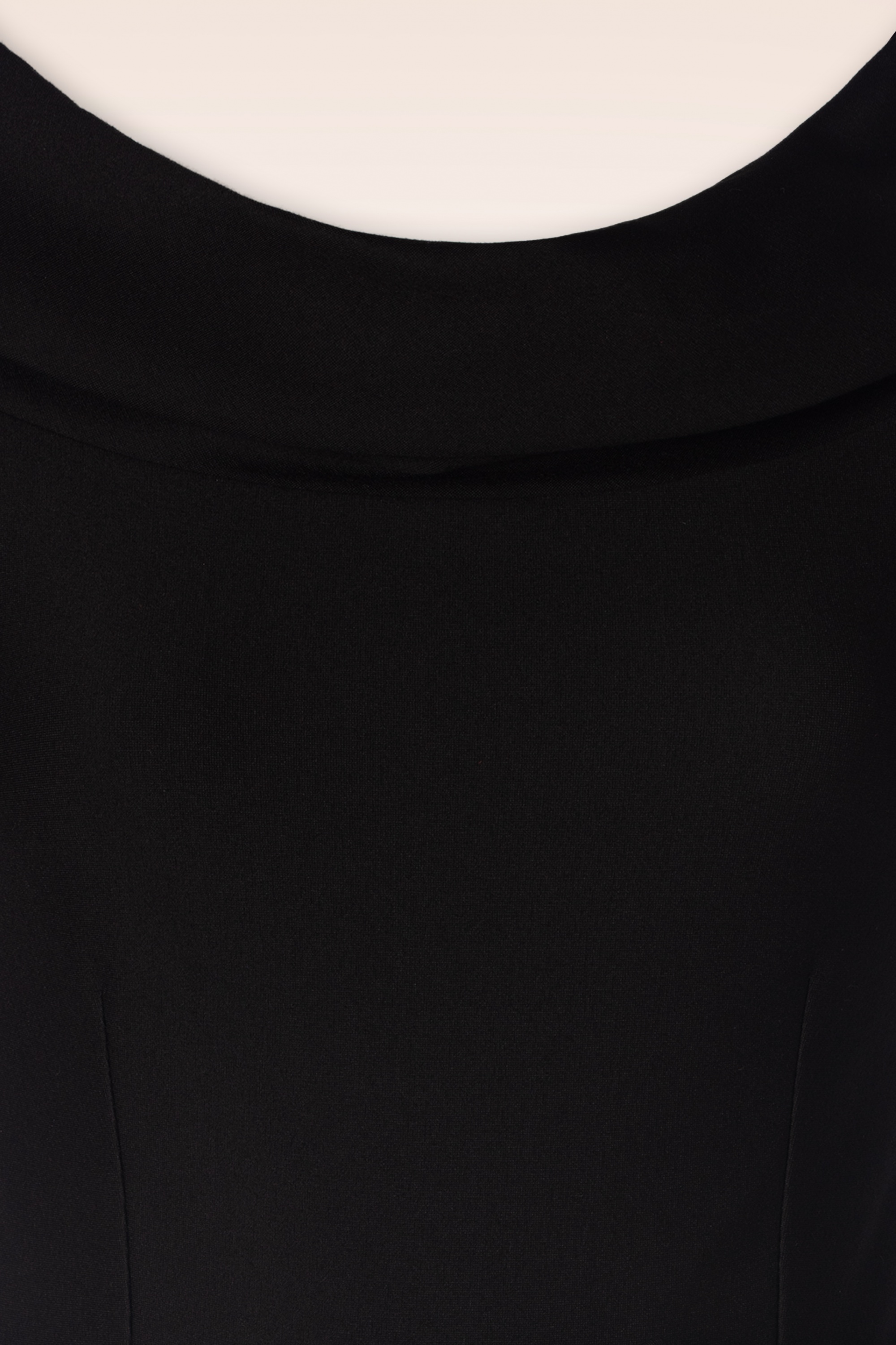 Vintage Diva  - Fremont maxi jurk in zwart en wit 5