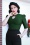 Vintage Diva - Julia top in groen