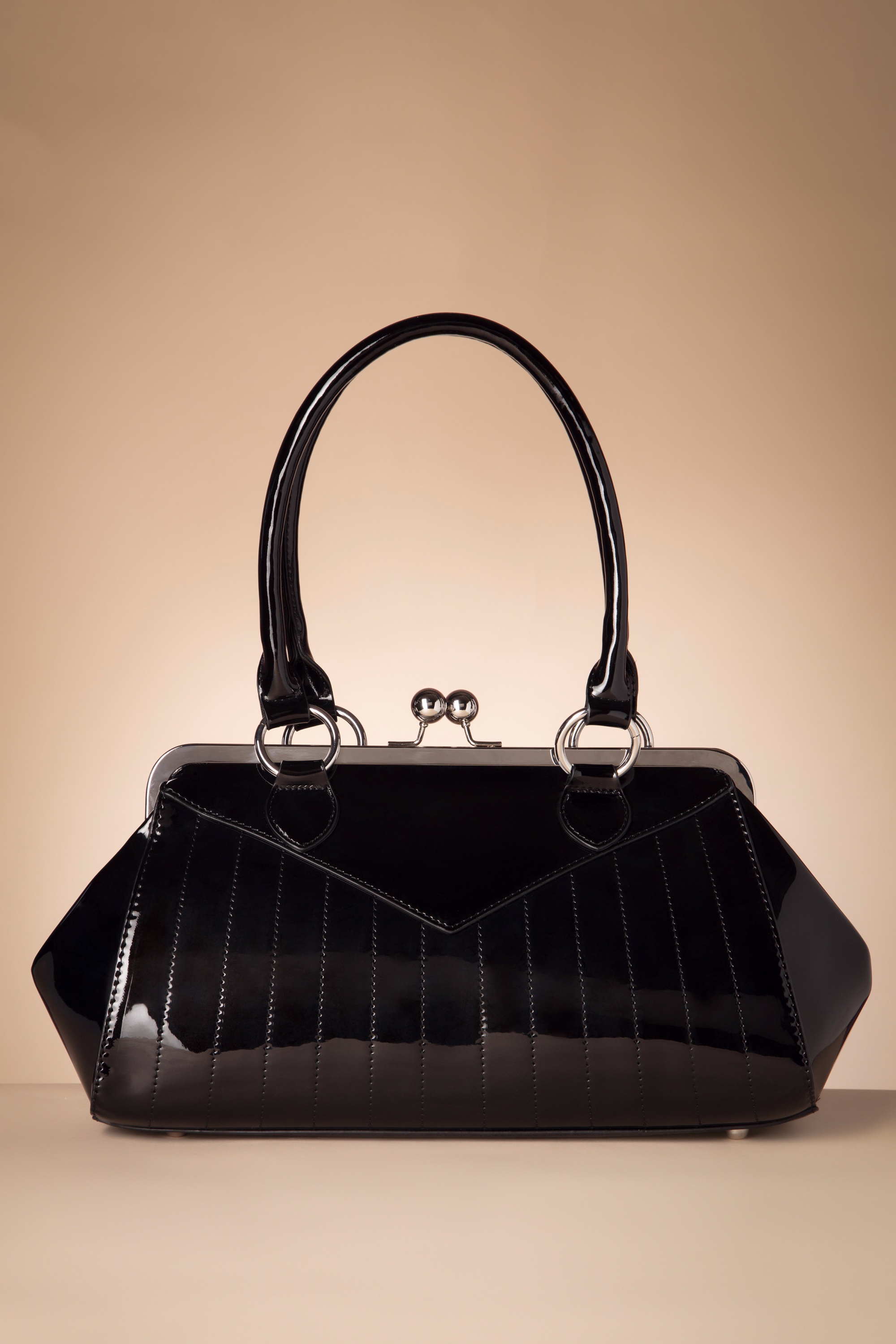 Banned Retro - Maggie May handtas in zwart 5