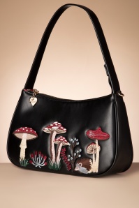 Banned Retro - Woodland Hippie Vibes Handtasche in Schwarz 4