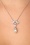 Lovely - Cubic Zirkonia Pearl ketting in zilver 4