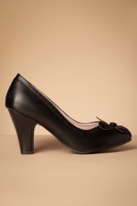 Banned Retro - Noelle pumps in zwart