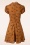 Bunny - Vixey Fox Dress Années 60 en Rouille 3
