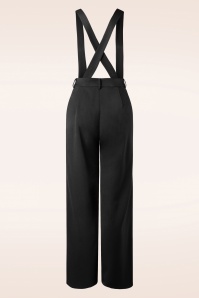 Banned Retro - Classic broek in zwart 4