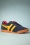 Gola - Harrier Wildleder Sneaker in Navy Sun und Rot 2