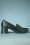 Miz Mooz - Siana loafer style pumps in oceaan en bruin