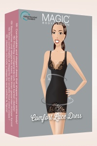 MAGIC Bodyfashion - Comfort Lace Kleid in Schwarz 3