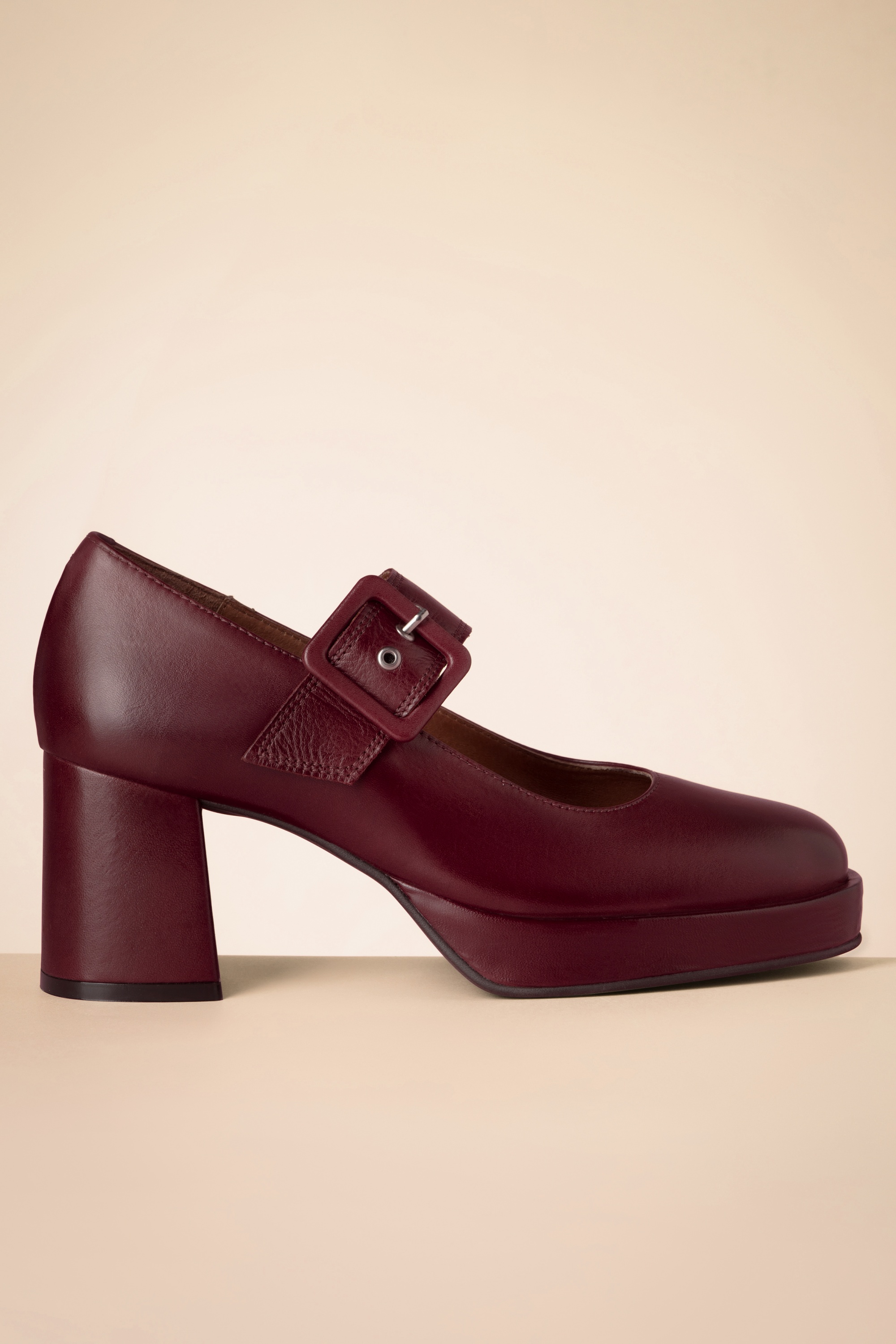 Miz Mooz - Peonie Mary Jane pumps in bordeauxrood 