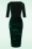 Glamour Bunny - 50s Marilyn Velvet Pencil Dress in Green 7