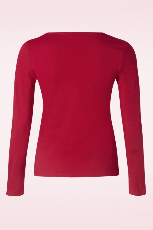 Banned Retro - Sweet Sue top in rood 2