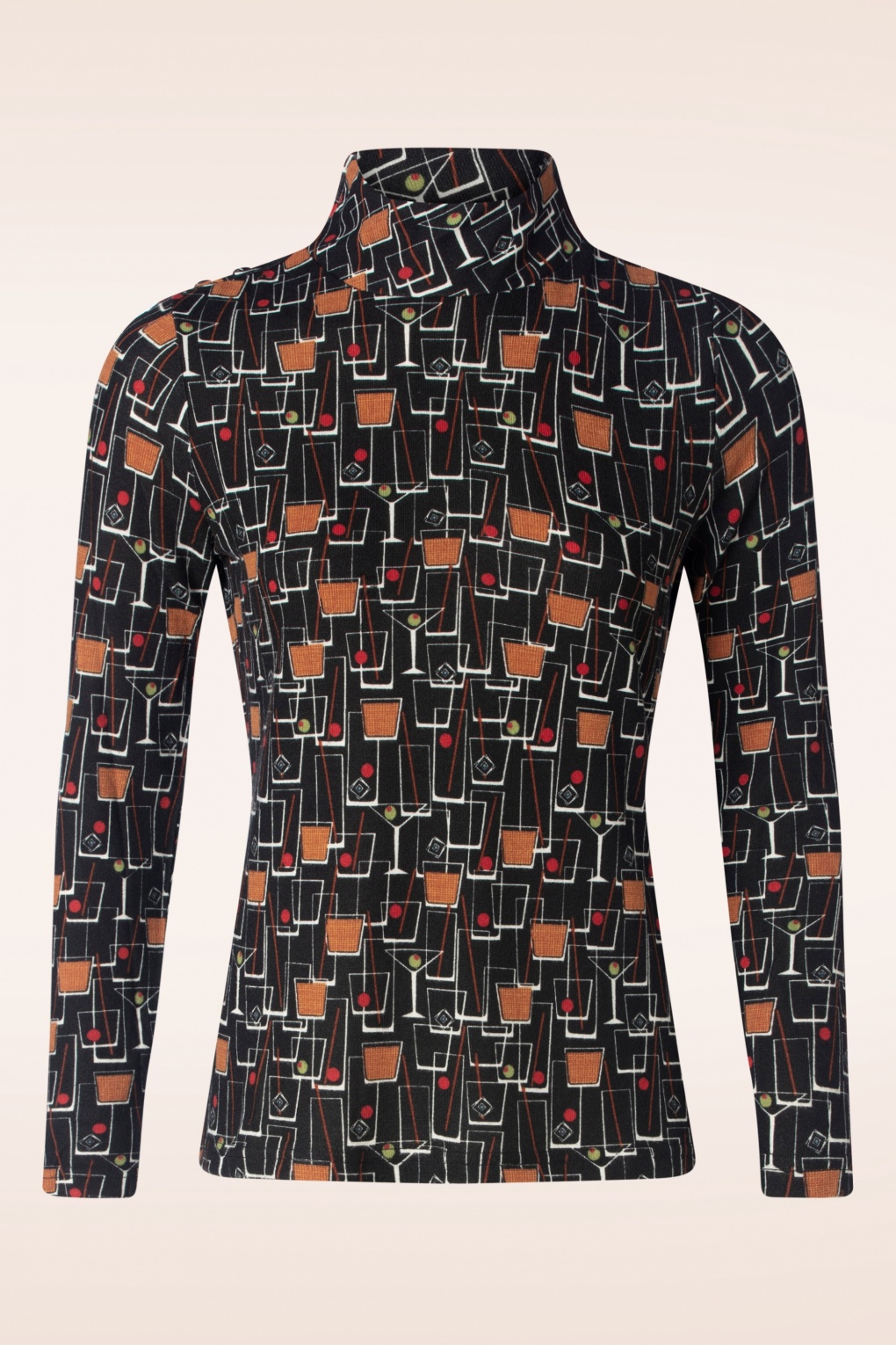 Haut Olive Top en Vermouth