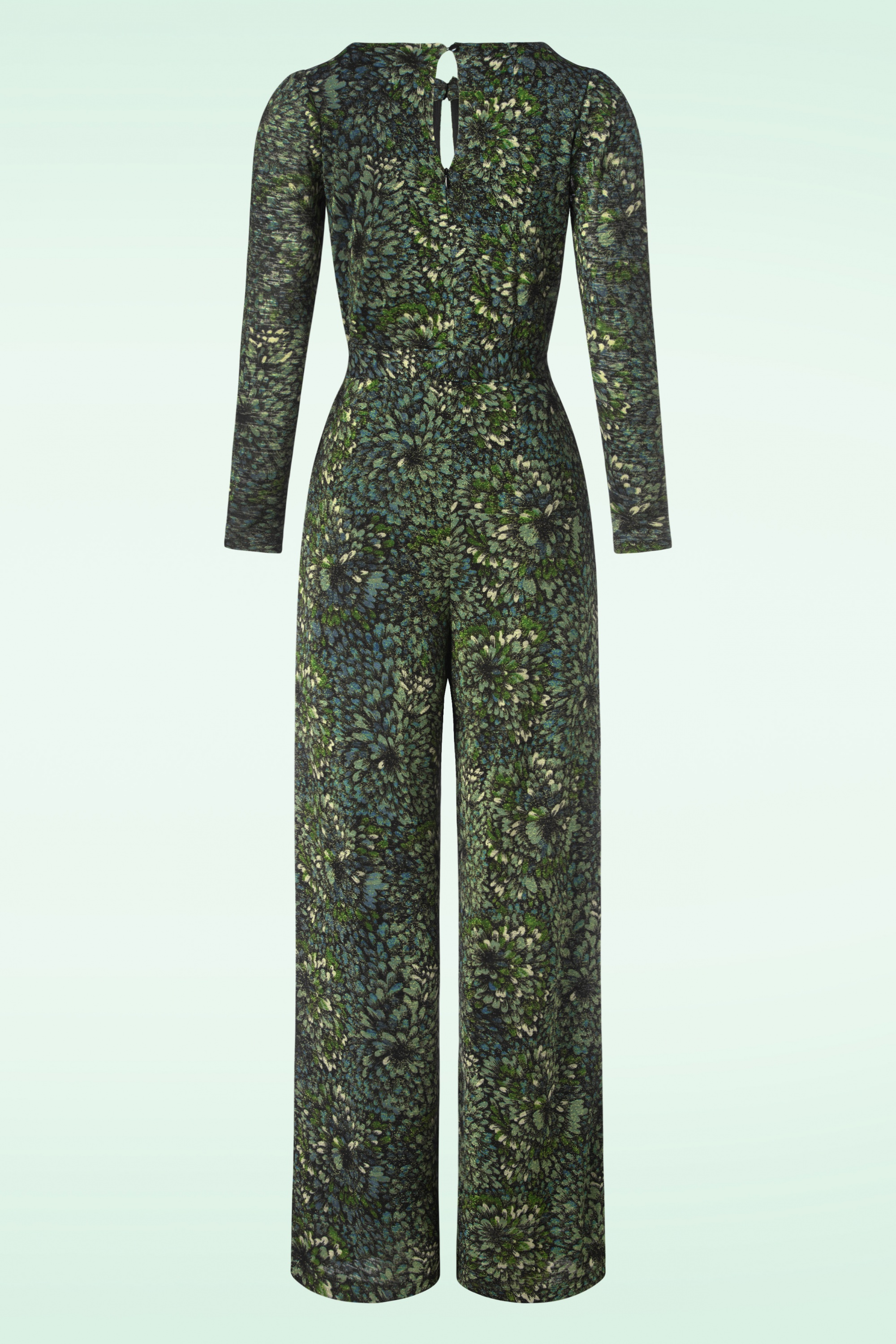 King Louie - Lee Glam jumpsuit in libelle groen 4