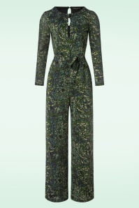 King Louie - Lee Glam jumpsuit in libelle groen 3