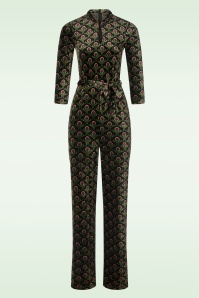 King Louie - Chinese jubilee jumpsuit in dennengroen 3