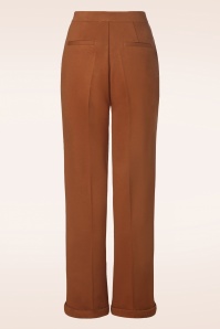 King Louie - Celi Sailor Aurora broek in cognac oranje 4