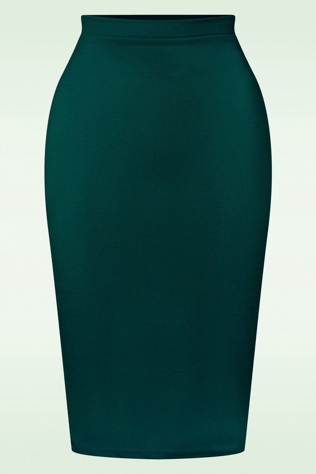 Vintage Chic for Topvintage - Topvintage exclusive ~ Bella midi rok in bosgroen