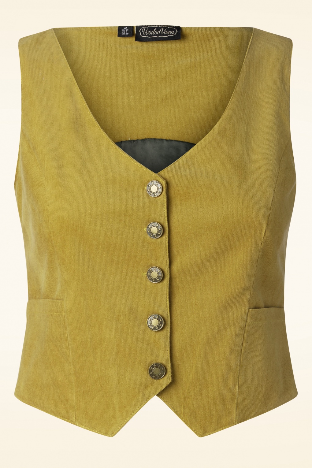 Gilet Homme Vintage Velours Côtelé Sans Manches – Col V Décontracté, Multi-Poches, Coupe Slim Fit, Style Western Élégant
