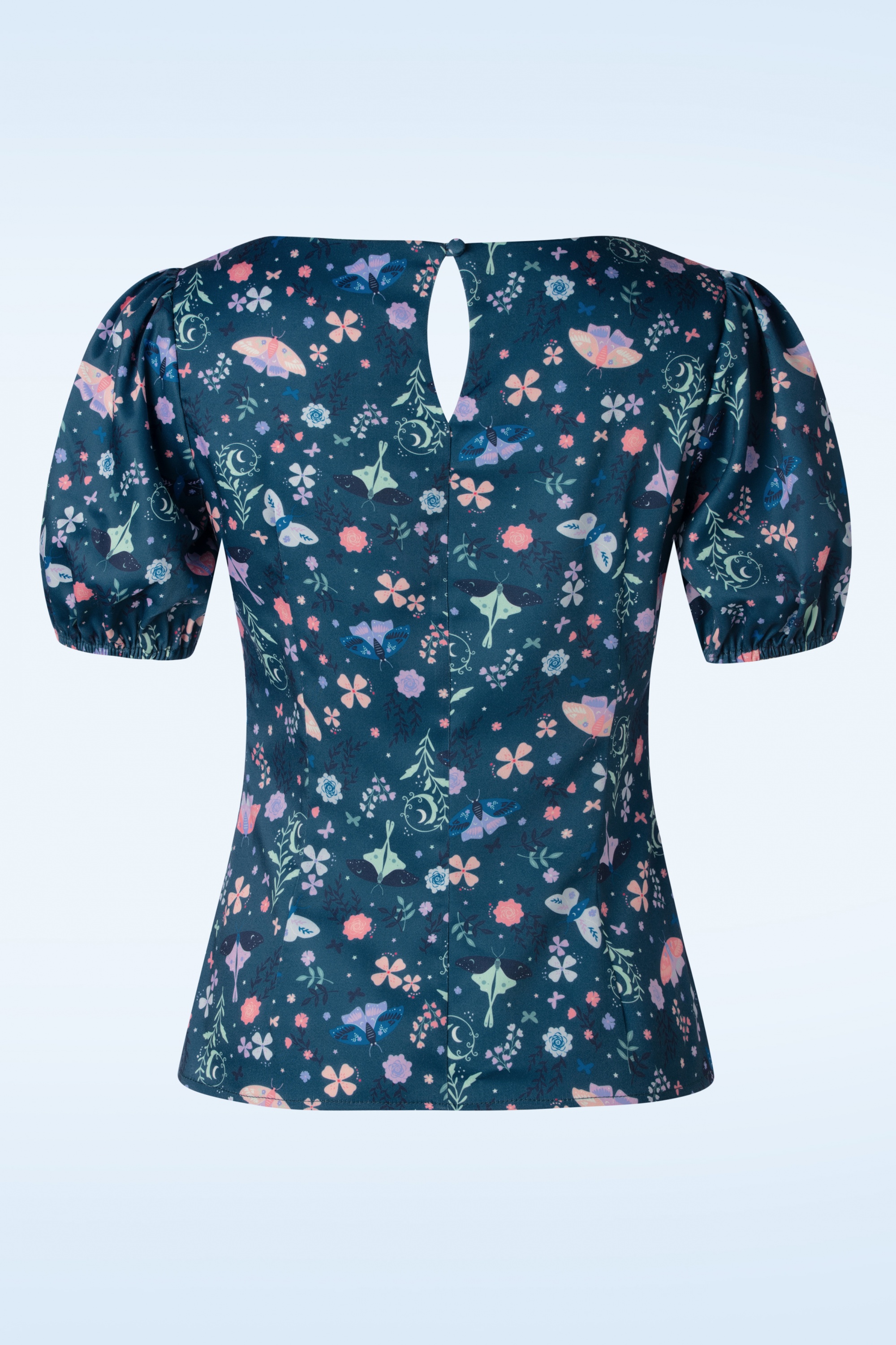 Vixen - Metamorphosis top in blauw 2